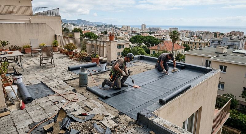 Roof Terrace Construction Service